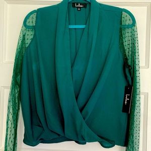 Lulu’s Emerald Green Top